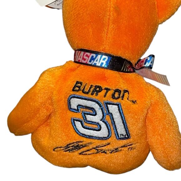 Ty Beanie Babies Plush Jeff Burton NASCAR 31 Cingular Stuffed Animal 9” Race NEW - Picture 10 of 13